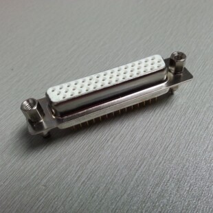 供应车针HDP44PIN直插母座 VGA插头三排D-SUB44针 工业针座连接器