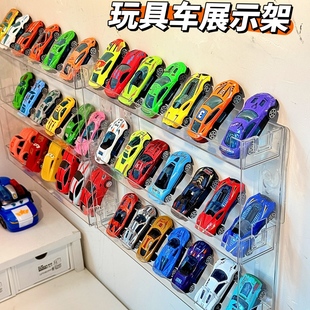 儿童玩具车收纳架多层壁挂上墙风火轮合金模型小汽车摆放陈列置物