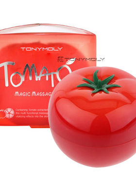 现货韩国TONYMOLY托尼魅力西红柿番茄面膜修复保湿滋润皮肤面霜