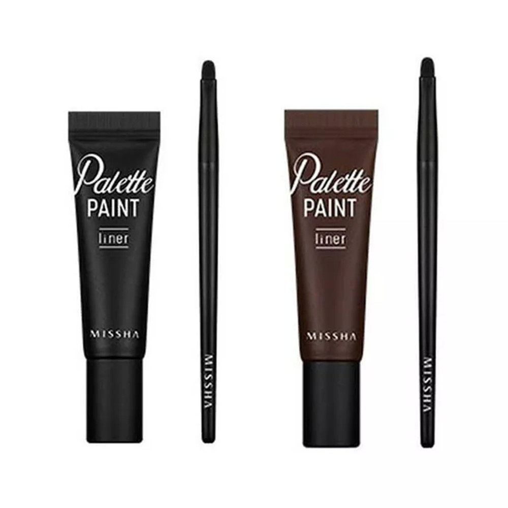 韩国谜尚Missha眼线膏液棕色黑色眼线胶笔修饰眼部持久防水不晕染