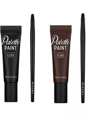 韩国谜尚Missha眼线膏液棕色黑色眼线胶笔修饰眼部持久防水不晕染