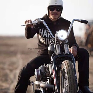 正品日系 FORK改装复古哈雷改装窄手把 把手883 48现货雷电可以用