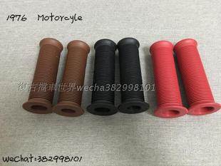 正品日本摩托车复古改装22mm手把胶套游侠鑫源400SR400哈雷选25mm