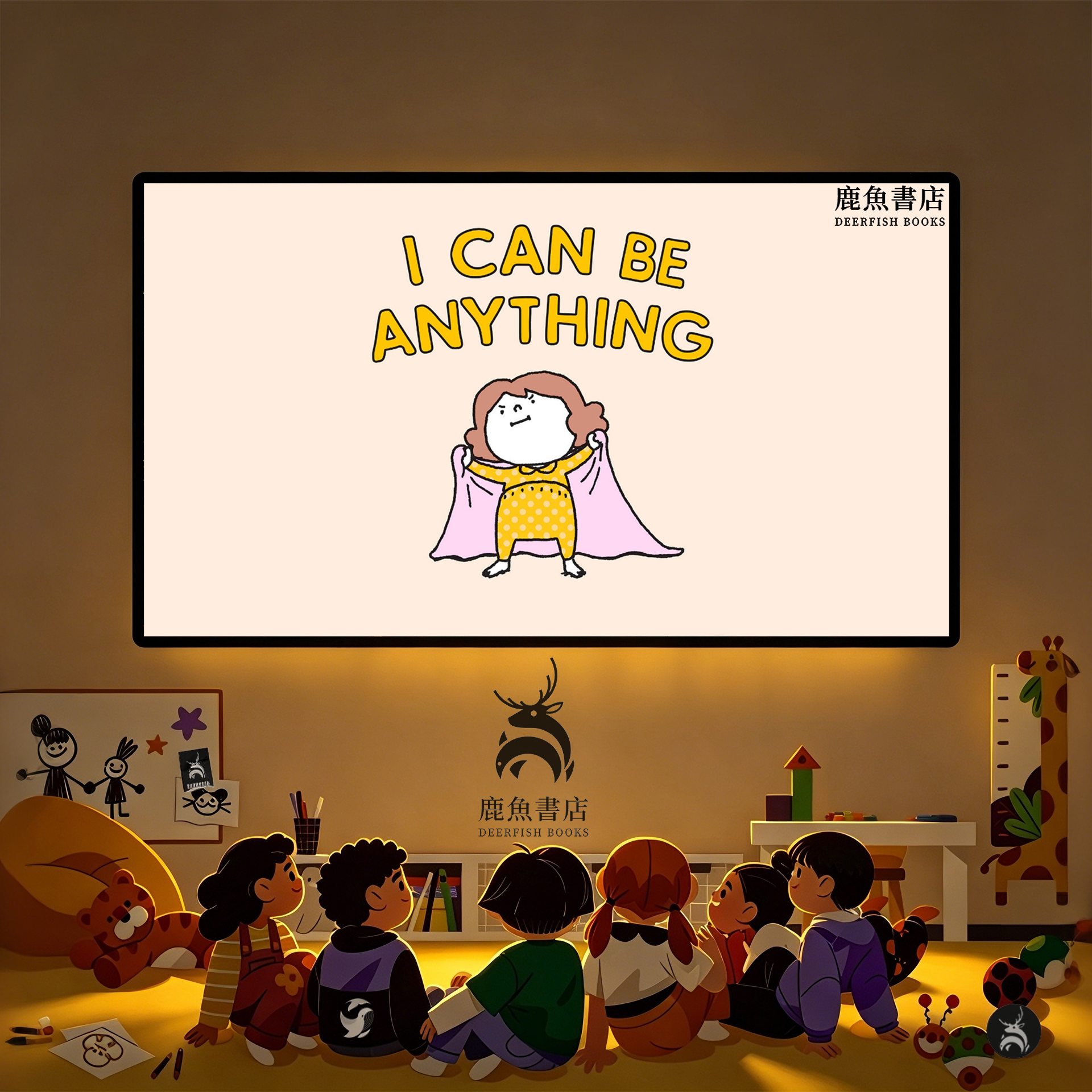 I Can Be Anything 中班英语启蒙英文绘本 PPT 课件教案素材