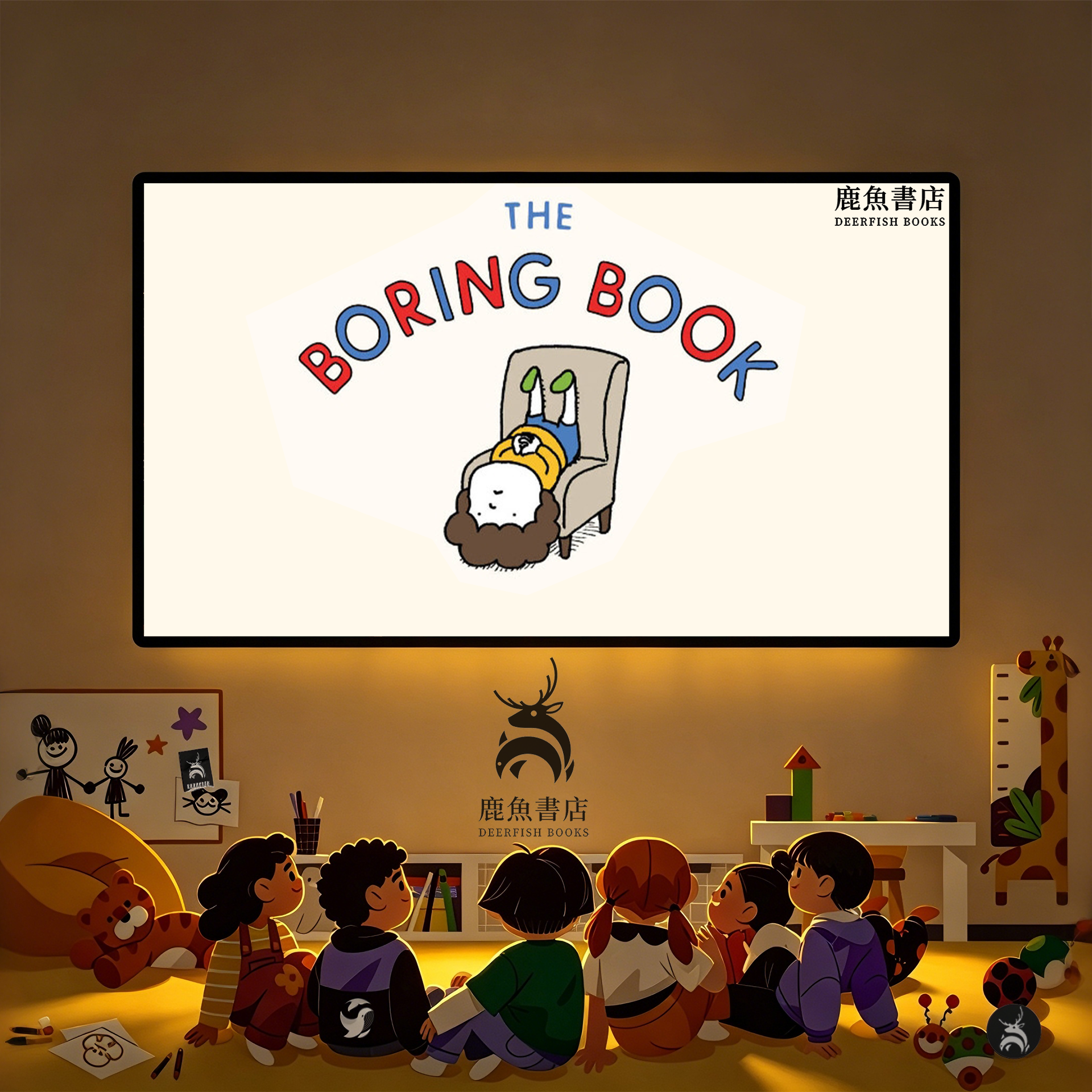 美The Boring Book中班英文绘本口语启蒙PPT课件教案素材