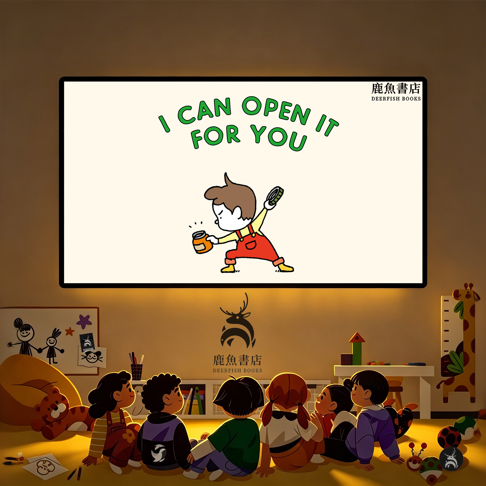 I Can Open It for You 中班英文绘本口语启蒙 PPT 课件教案素材
