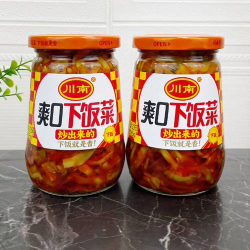 川南爽口下饭菜335g瓶装咸菜开味下饭小菜咸菜佐餐配粥萝卜豇豆菜