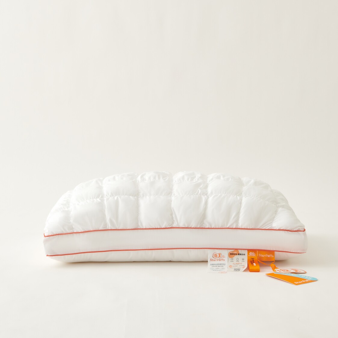 泡芙绵柔软枕菠萝包立体酒店星级枕原创设计护颈抑菌防螨定型枕头