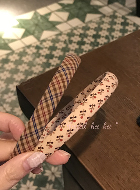 iFHHee 学院的秋日 原创设计 极细发箍～bella风 两色定制发箍