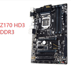 Gigabyte/技 Z170-HD3 DDR3 1150 HDMI DVI VGA 支持678代 魔改