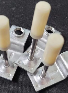 双五白色不锈钢马氏体一体射钉吊顶炮钉紧固水泥304不锈钢红色头