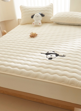 2024新款床笠套大豆纤维夹棉单件床垫保护罩席梦思全包隔脏三件套