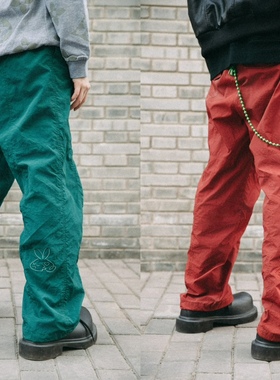 HoneYmoon四季两色机能薄款运动休闲裤防水防风荭荭驴子原创同款