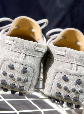 2025新款豆豆鞋女春秋真皮休闲学生百搭开车鞋孕妇妈妈平底鞋单鞋