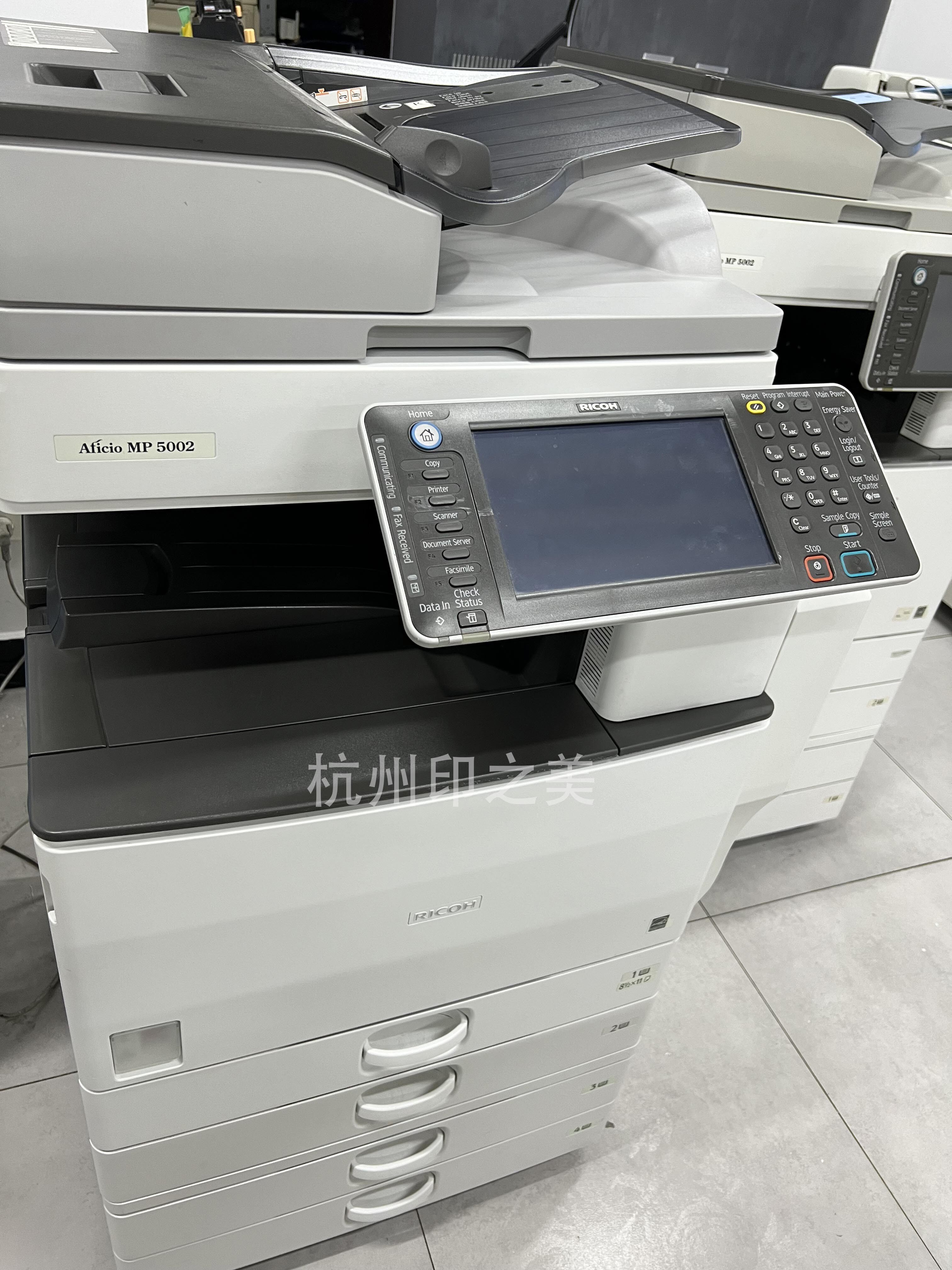 理光5002 高速黑白打印机复印扫描一体机，江浙沪包送货