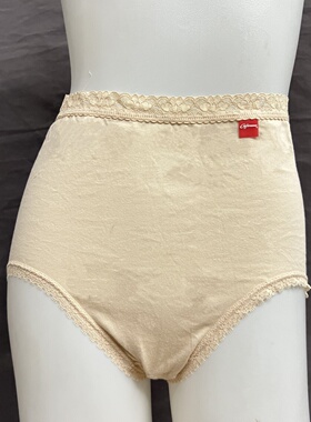 N106欧美外贸单高腰亲肤吸收透气棉质女士三角内裤M/L/XL