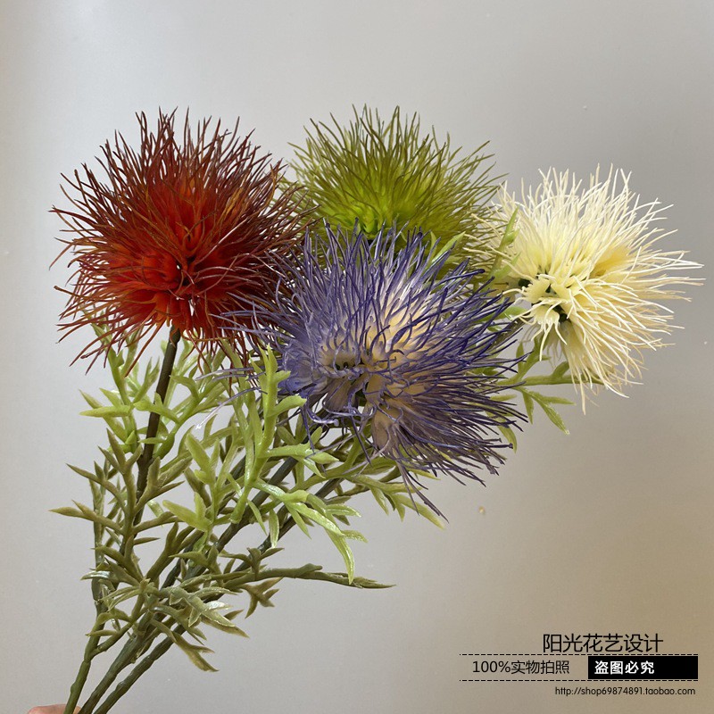 仿真插花客厅电视柜装饰针垫