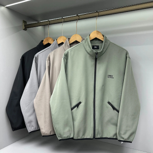 纯色加绒保暖时尚 男士 立领夹克潮外套 秋冬新款 户外软壳系列