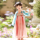 汉服女童2026春夏新款 小女孩国风仙气公主连衣裙儿童古风表演襦裙