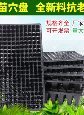 育苗穴盘带孔托盘草莓西瓜多功能蔬菜苗木多肉扦插营养加深育苗盆