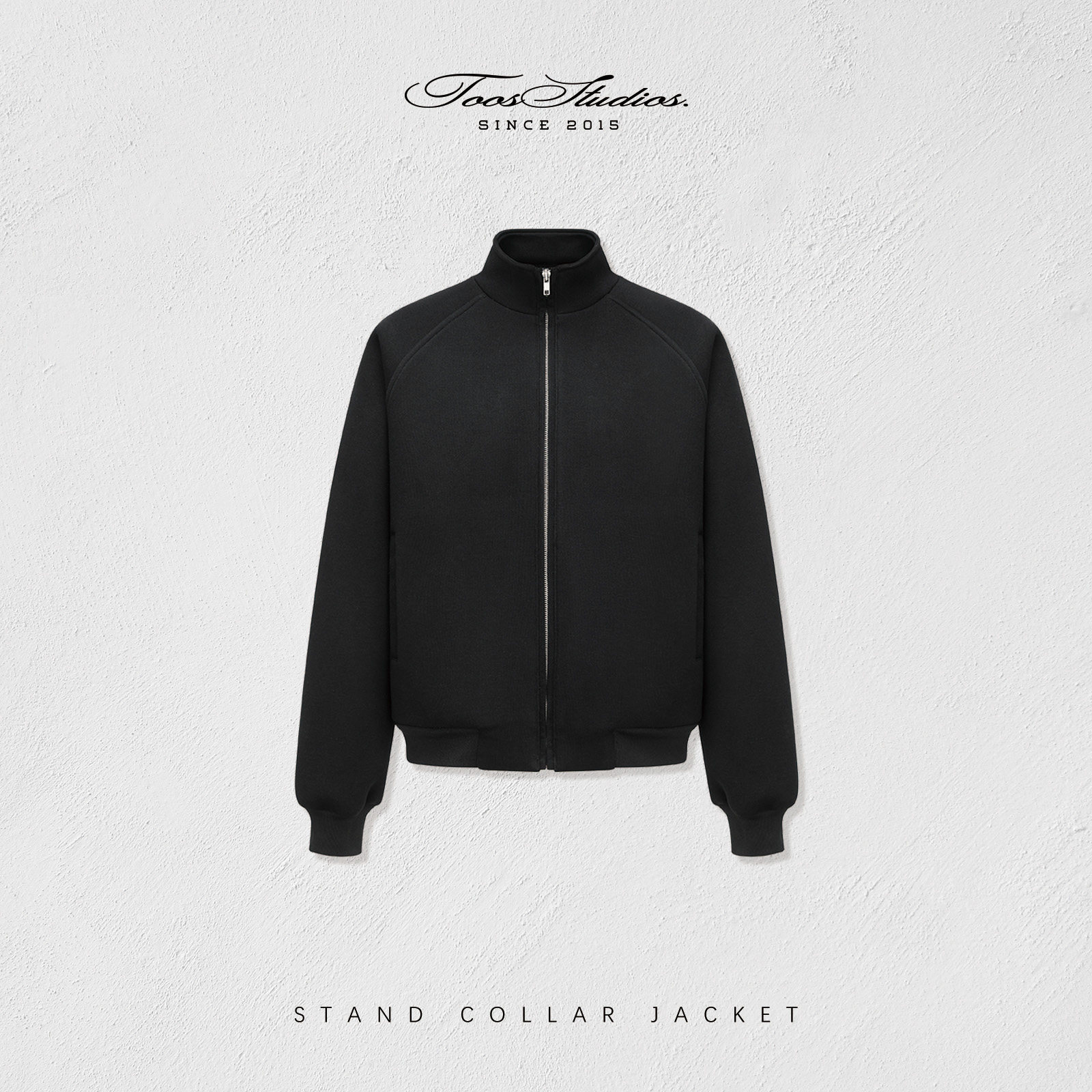 Toos.25 AW 重磅立体挺阔复合空气层立领拉链卫衣外套,男装,卫衣,淘宝优惠券,粉丝福利购,淘宝优惠卷