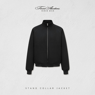 Toos.25 AW 重磅立体挺阔复合空气层立领拉链卫衣外套