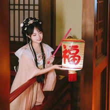潮汕灯笼竹编油纸手提元宵婚礼乔迁广告姓氏天公神明佛龛文字定制