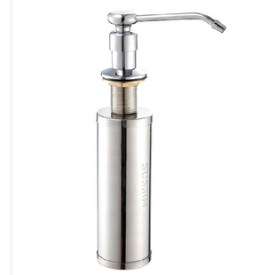 皂液器配件水槽皂液器压头厨房 塑料洗手盆水槽皂液器瓶子嵌入式