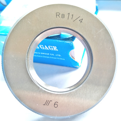成量BSPT环规英制螺纹量规密封锥管R螺纹环规RB2-1/2螺纹规止通规