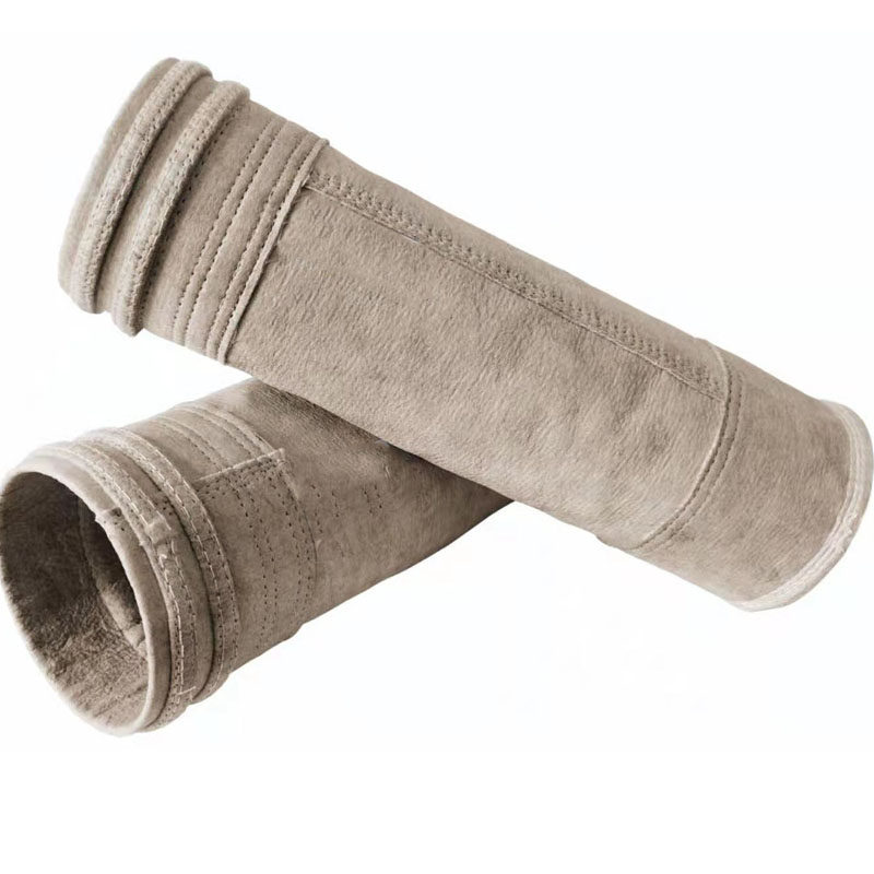 加厚涤纶针刺毡除尘布袋耐高温氟美斯除尘布袋工业除尘滤袋防尘袋