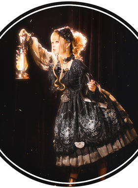 四月安丨梵妮莎SP 原创设计 黑色Lolita洋装 售罄