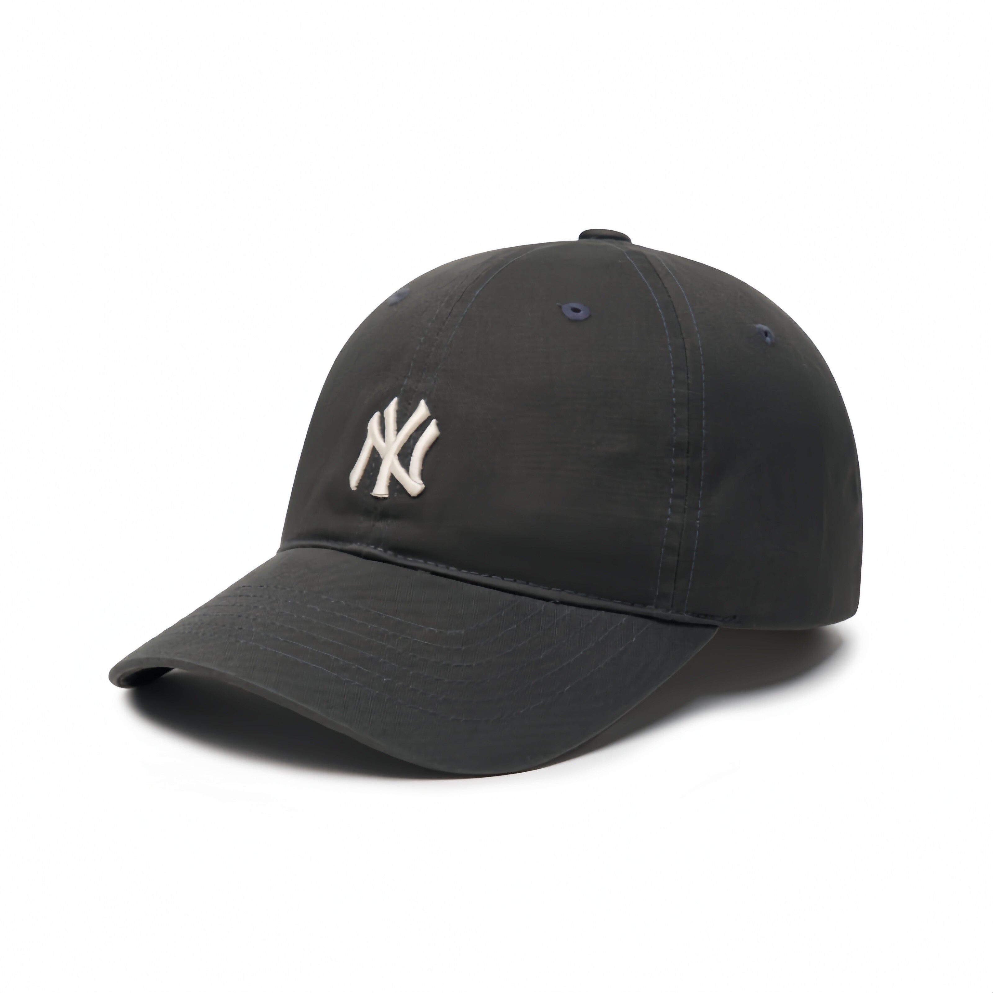 韩国MLB正品防晒遮阳棒球鸭嘴明星情侣同款显脸百搭休闲炭灰帽子
