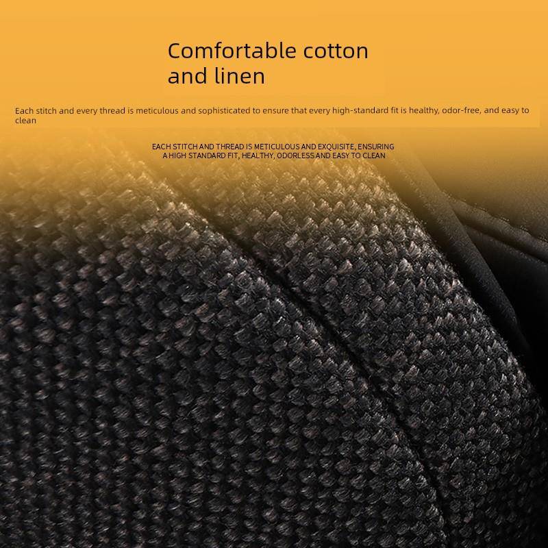 适用于丰田荣放rav4坐垫亚麻四季通用08-2025款rv4专用汽车座椅套