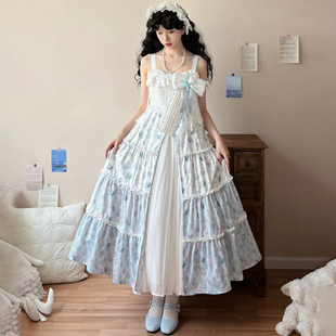 星尘花园 原创正版夏日贝壳ph风优雅Cla系洛丽塔日常Lolita连衣裙