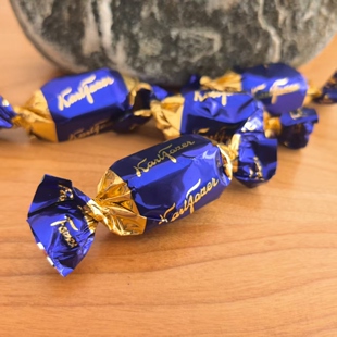 芬兰进口Fazer菲泽卡菲泽牛奶巧克力单颗独立装喜糖 散装半斤