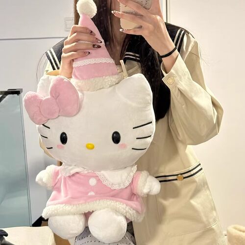 哈喽kitty玩偶猫咪毛绒玩具公仔可爱娃娃抱枕儿童生日礼物送女友