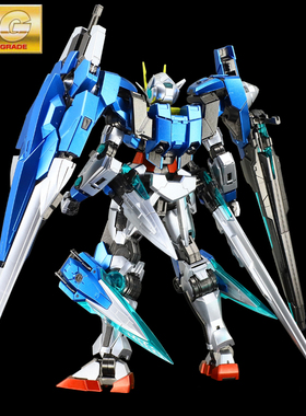 千手万代金属着色MG敢达七剑/G 00高达拼装1：100模型千手bandai