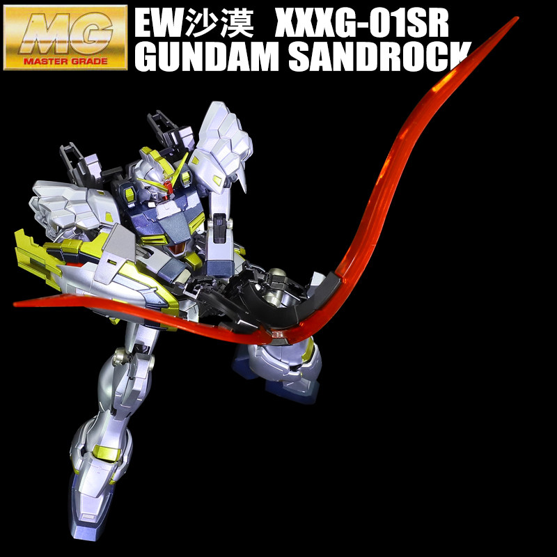 千手万代金属着色MG EW沙漠高达五小强拼装模型1:100敢达男孩礼物