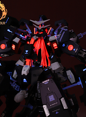 千手万代 夜幕黑色MG德天使 荧光 娜德雷 爆甲 高达拼装模型 大盒