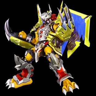 包邮 模型千手Bandai男孩礼物 宝贝战斗暴龙兽拼装 万代金属色数码