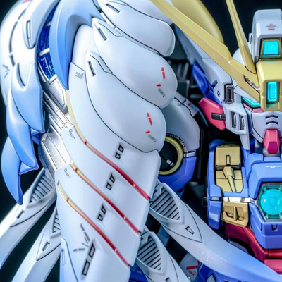 千手改色MGSD飞翼零式高达模型