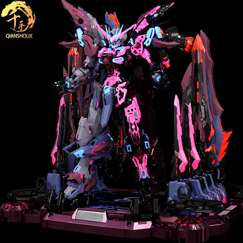 无限新星粉樱花复仇女神拼装模型