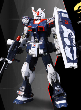 印花千手F1配色RGU元祖1/144RX78-2万代高达拼装模型男孩礼物玩具