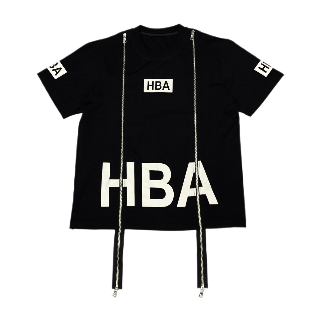 thumbnail for Extinction edition HBA double zipper short-sleeved heavy work print T-shirt
