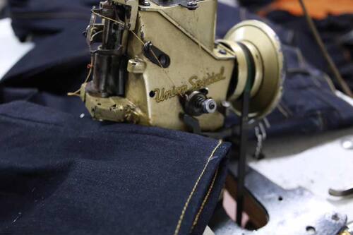 定制裤长牛仔裤原样水洗