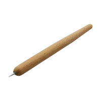 Copperplate engraving tools, etching needle, tungsten steel engraving needle, dry engraving needle, engraving needle, needle engraving pen, steel needle, beech wood engraving needle thumbnail 5