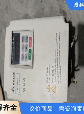 Z台达变频器VFD-A 0.75KW 三项 220V VFD