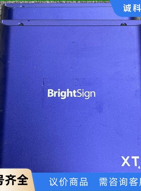 BrightSign播放器XT4 型号XT244  实物图片-【议价】