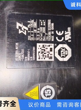 原装拆机安川7系伺服电机SGM7G-1AA7C61功率11k-【议价】