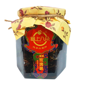 宁夏手工玫瑰酱银川特产盖碗茶酱三泡台玫瑰酱食用塞上八朵八宝茶